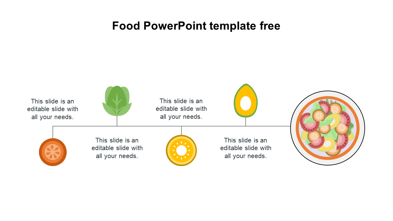 Food PowerPoint template free 